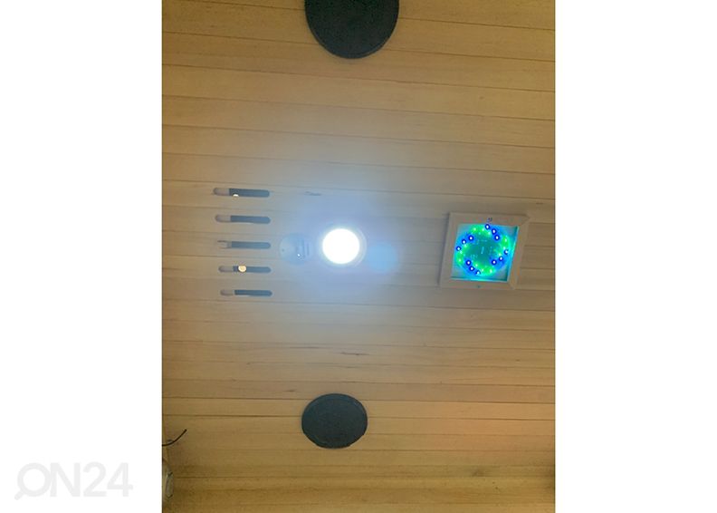 Инфракрасная сауна на четверых, белая увеличить