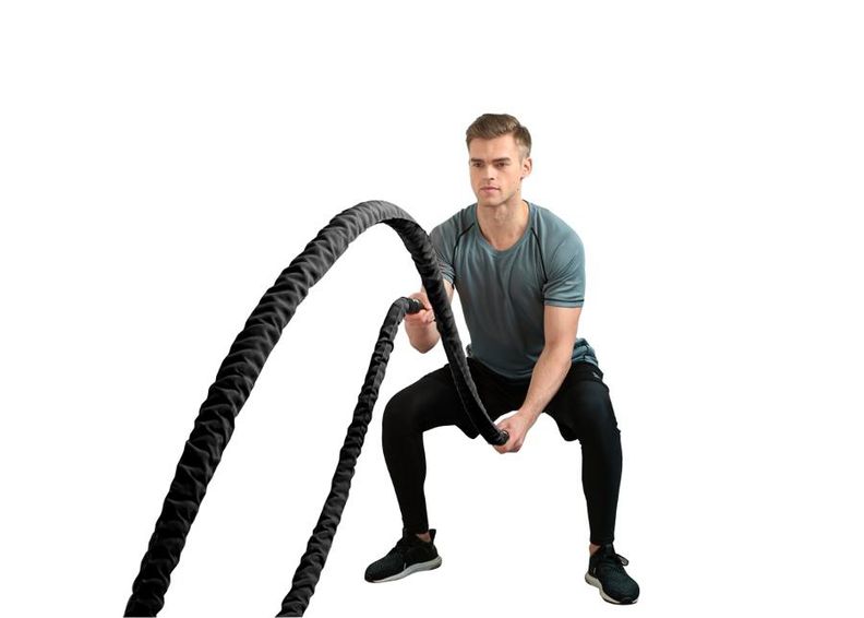 Канат для тренировок WaveRope 3,8 см x 15м inSPORTline увеличить