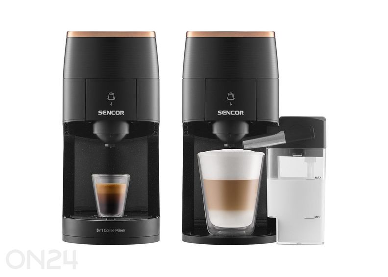 Капсульная кофемашина 3-в-1 Marco Polo Sencor SCC3000BK увеличить