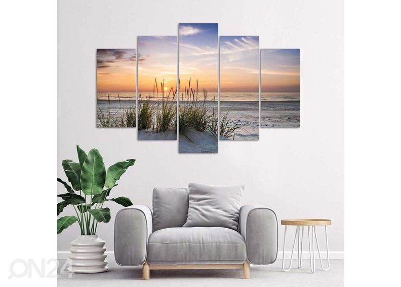Картина из 5-частей Walk on the Dunes 150x100 см увеличить
