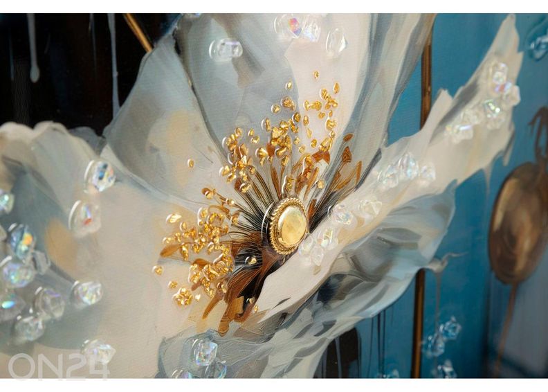 Картина Narcy 42x62 см, синий/белый увеличить