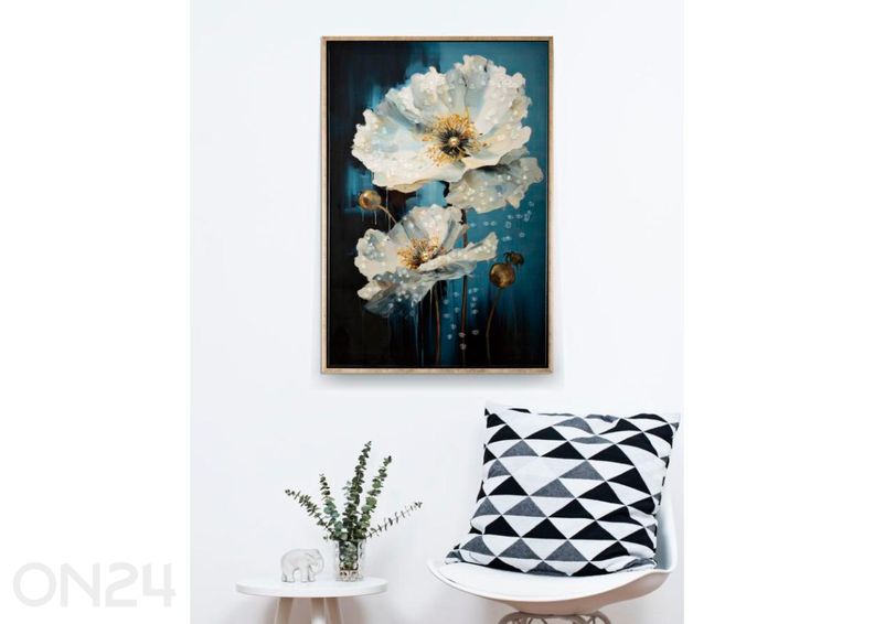 Картина Narcy 42x62 см, синий/белый увеличить