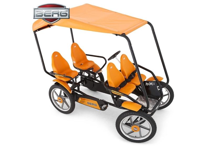 Карт с педалями для 4-ых BERG Gran Tour Racer увеличить