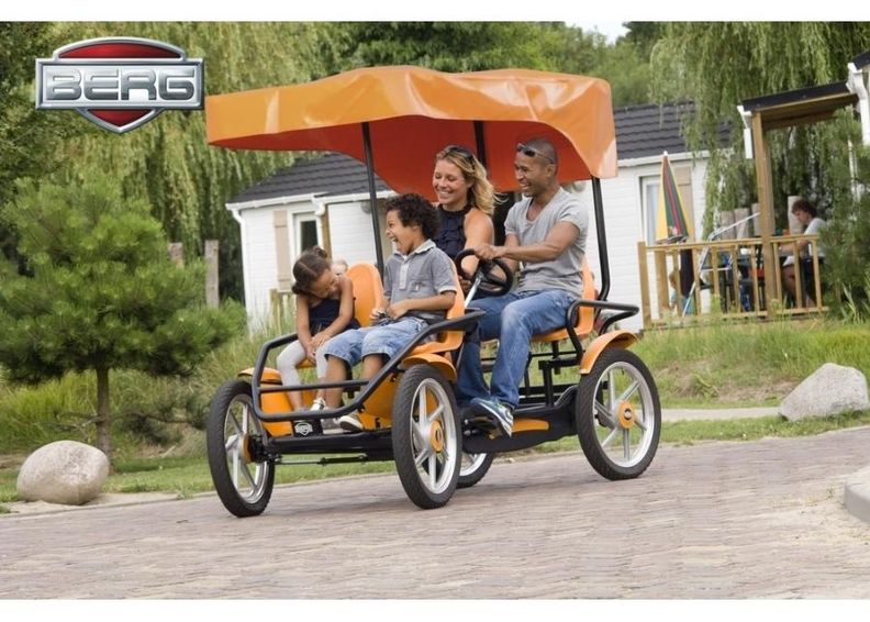 Карт с педалями для 4-ых BERG Gran Tour Racer увеличить