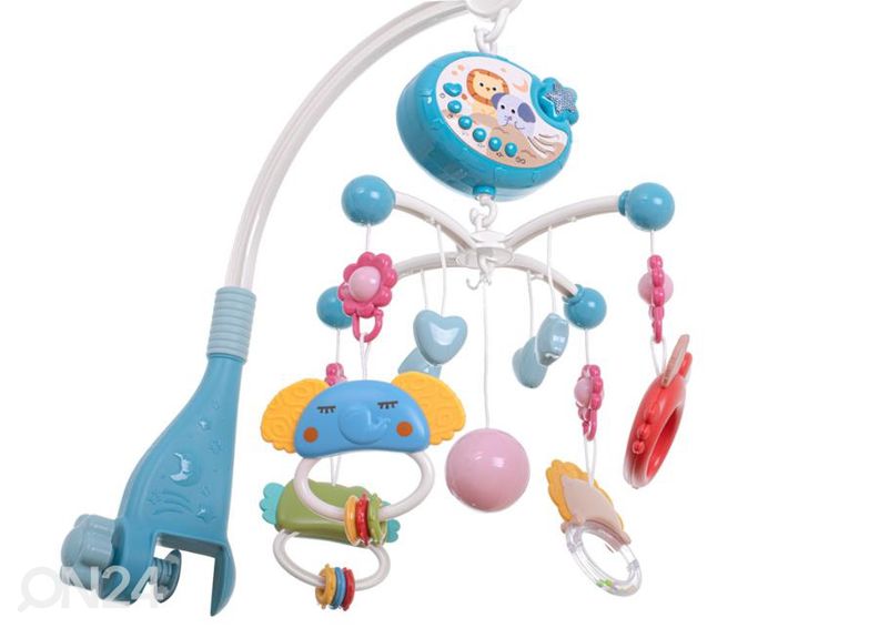 Карусель в кроватку со звездным проектором и музыкой увеличить