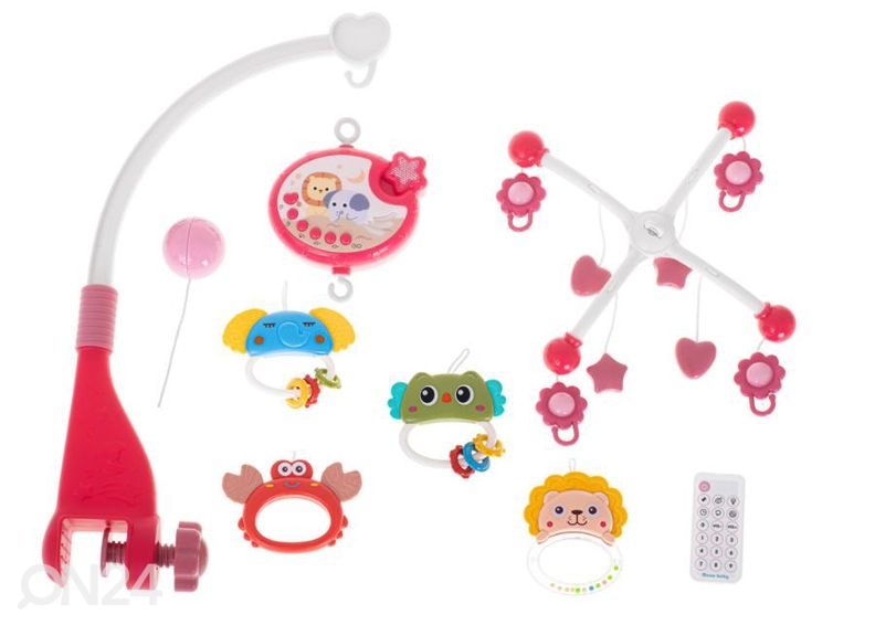 Карусель в кроватку со звездным проектором и музыкой увеличить