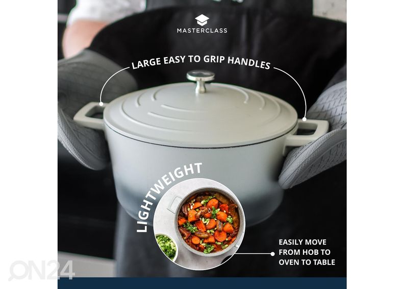 Кастрюля для тушения MasterClass 5 Л увеличить