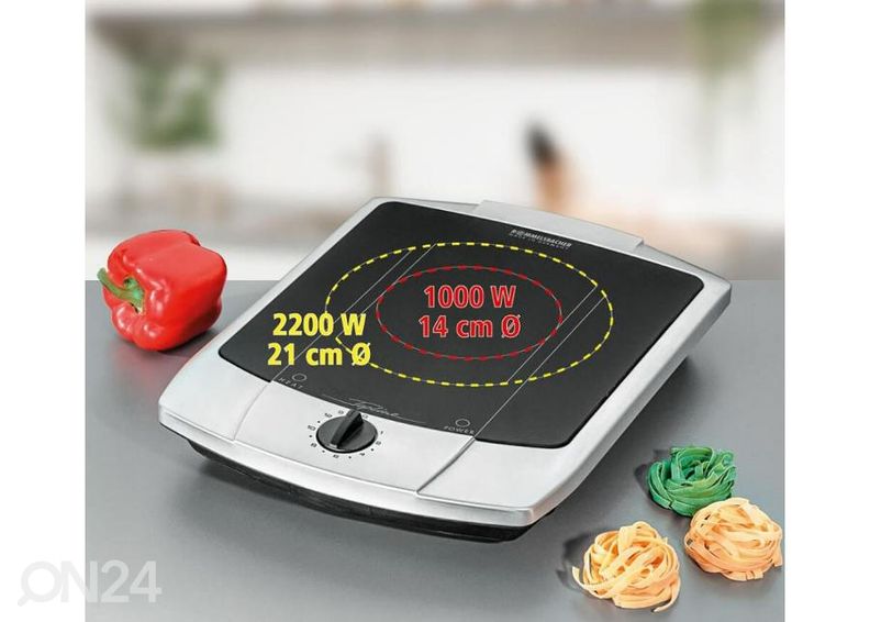 Керамическая настольная плита Rommelsbacher CT2200E, 1 конфорка увеличить