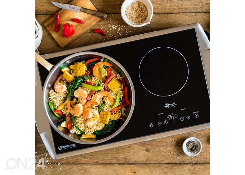 Керамическая настольная плита Rommelsbacher CT3403TC с 2 зонами увеличить