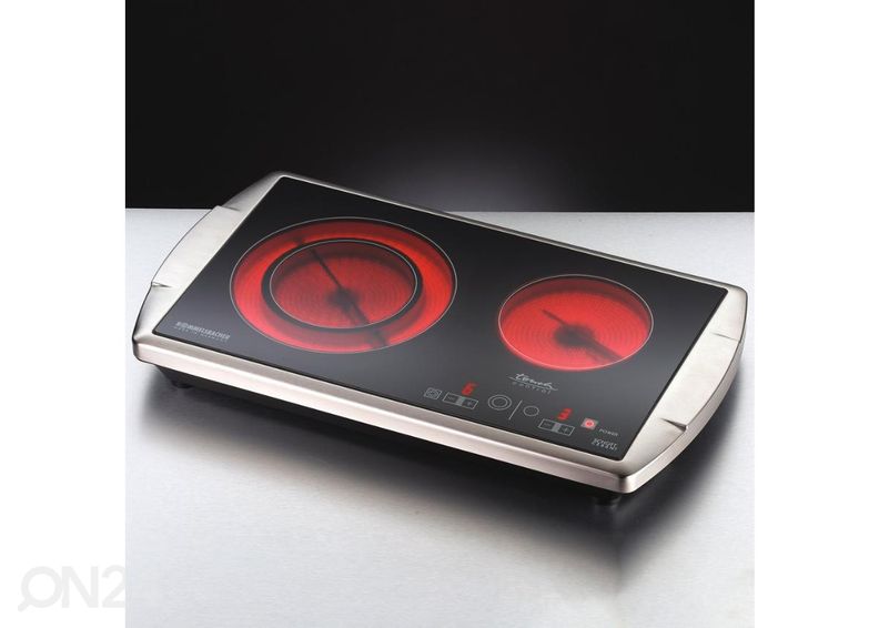 Керамическая настольная плита Rommelsbacher CT3403TC с 2 зонами увеличить