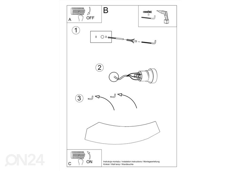 Керамический настенный светильник Hattor увеличить