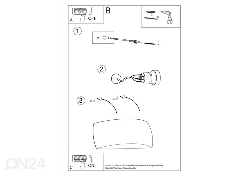 Керамический настенный светильник Pontius увеличить