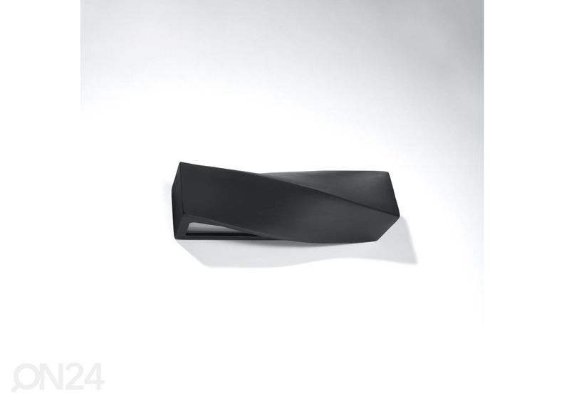 Керамический настенный светильник Sigma, черный увеличить