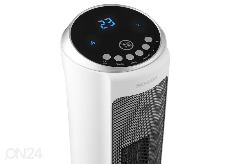 Керамический обогреватель с Wi-Fi Sencor SFH 8994WH, белый увеличить
