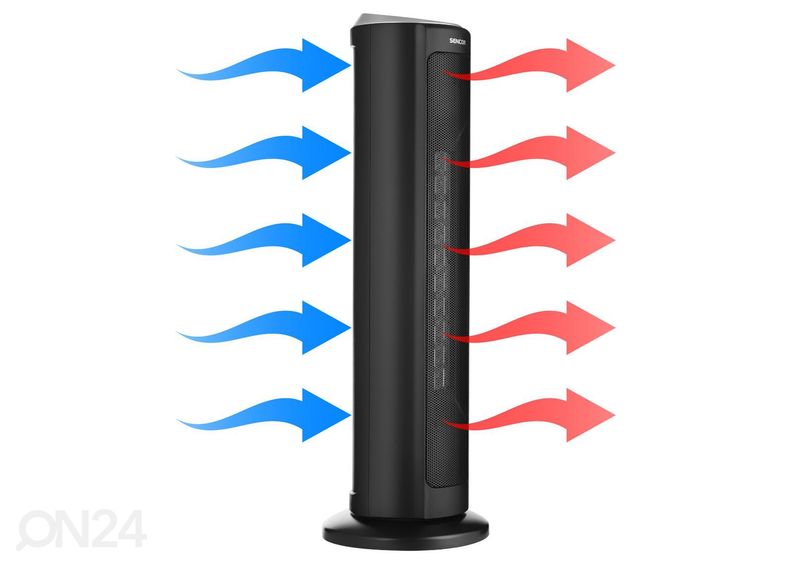 Керамический обогреватель Sencor SFH 8990BK увеличить