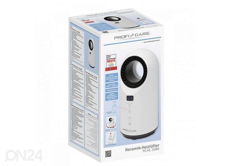 Керамический тепловентилятор ProfiCare PCHL3086 увеличить