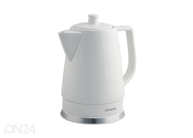 Керамический чайник Orava VK3813W, белый увеличить