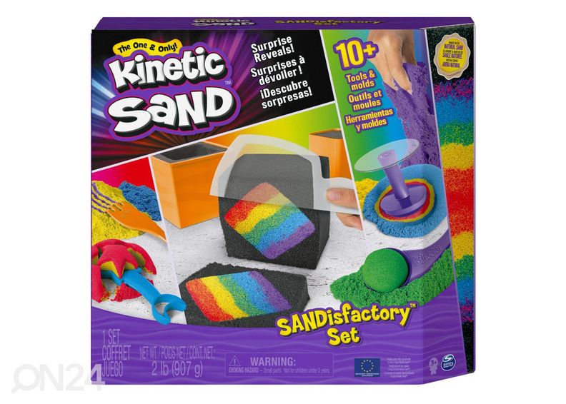 Кинетический песок с игрушками SANDisfactory увеличить