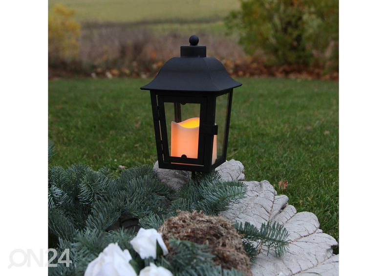 Кладбищенский фонарь Serene, черный увеличить