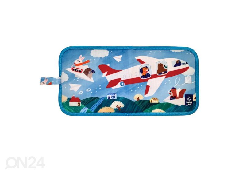 Книжка-раскраска с беспыльными мелками Jaq Jaq Bird Самолёты 20x20 cm увеличить