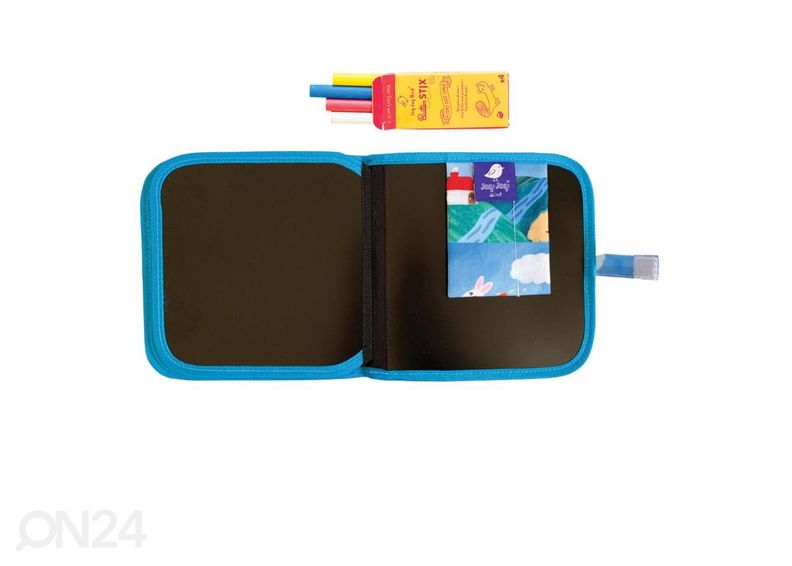 Книжка-раскраска с беспыльными мелками Jaq Jaq Bird Самолёты 20x20 cm увеличить