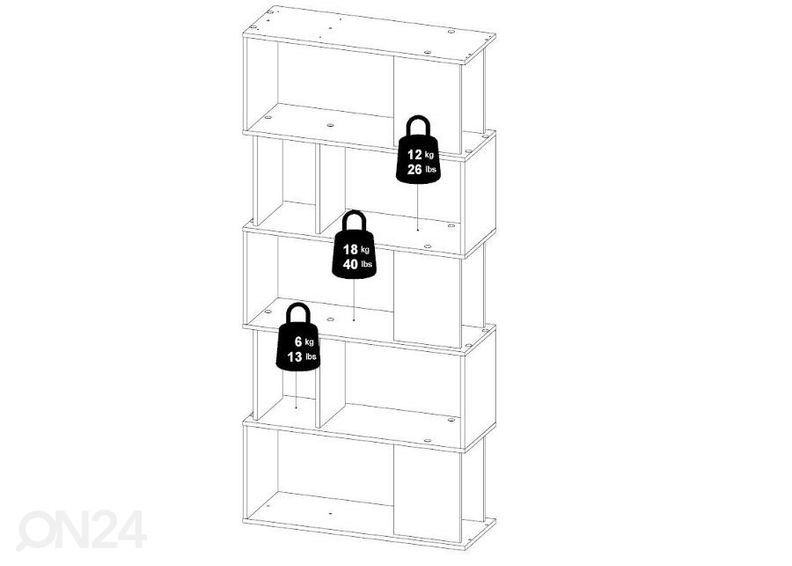 Книжная полка Maze 80 cm увеличить