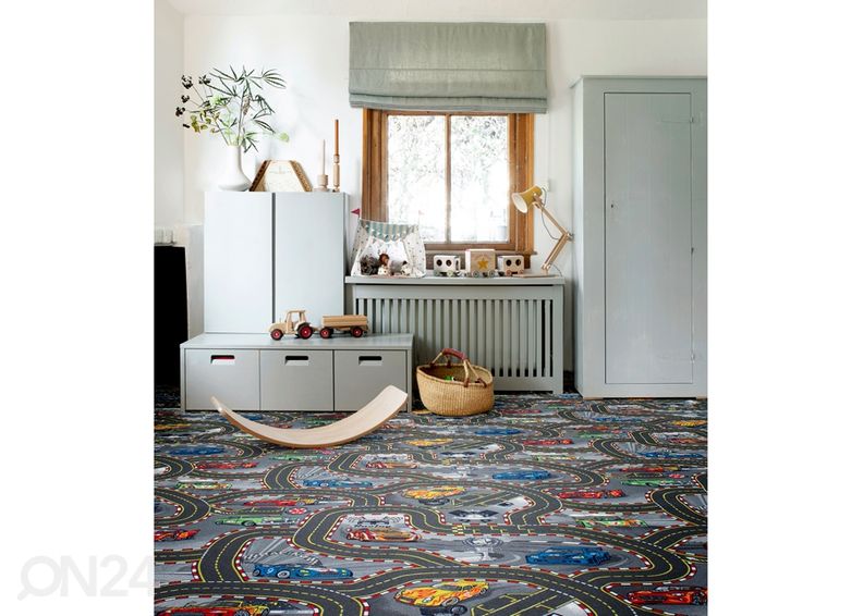 Ковер в детскую Racers 100x200 см увеличить