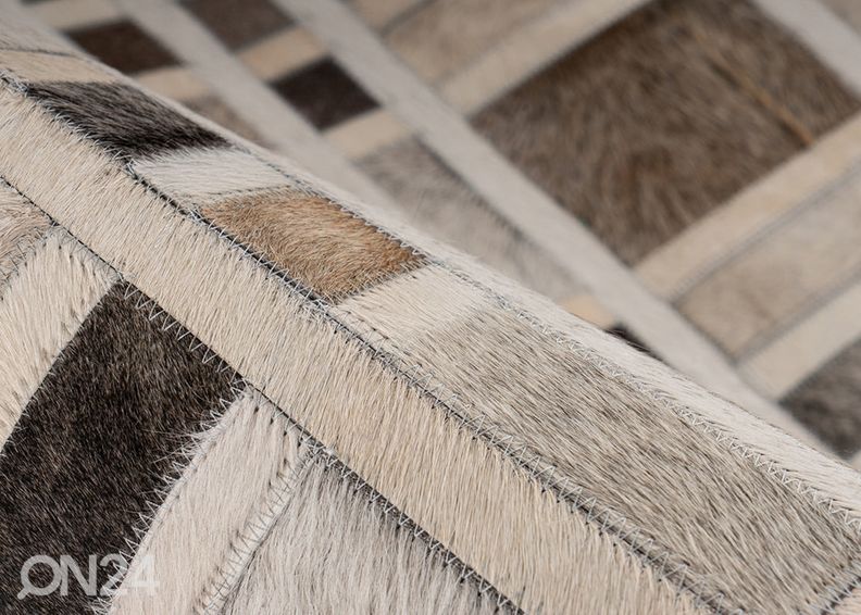 Ковер из натуральной кожи 120x170 cm увеличить