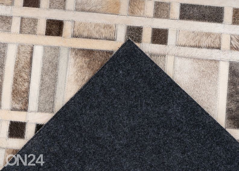 Ковер из натуральной кожи 120x170 cm увеличить