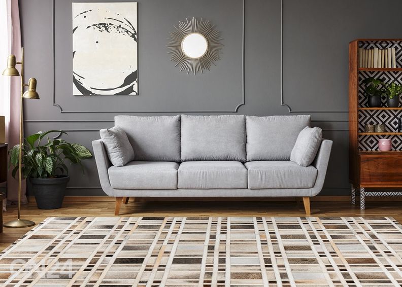 Ковер из натуральной кожи 120x170 cm увеличить