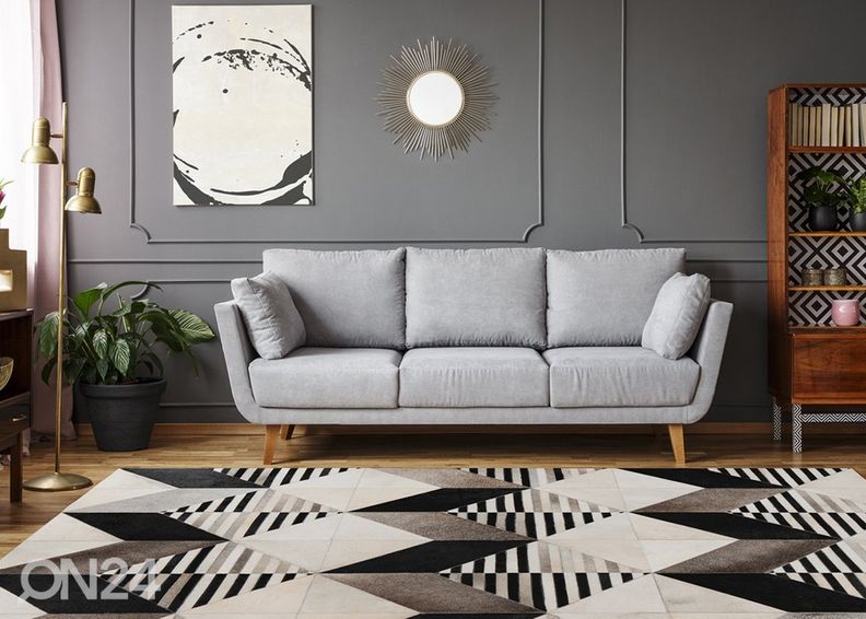 Ковер из натуральной кожи 80x150 cm увеличить