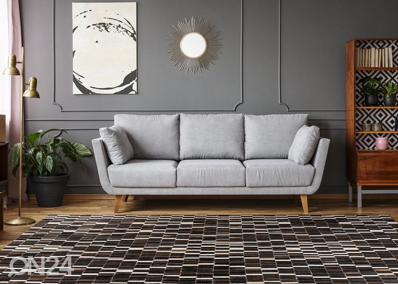 Ковер из натуральной кожи 80x150 cm увеличить