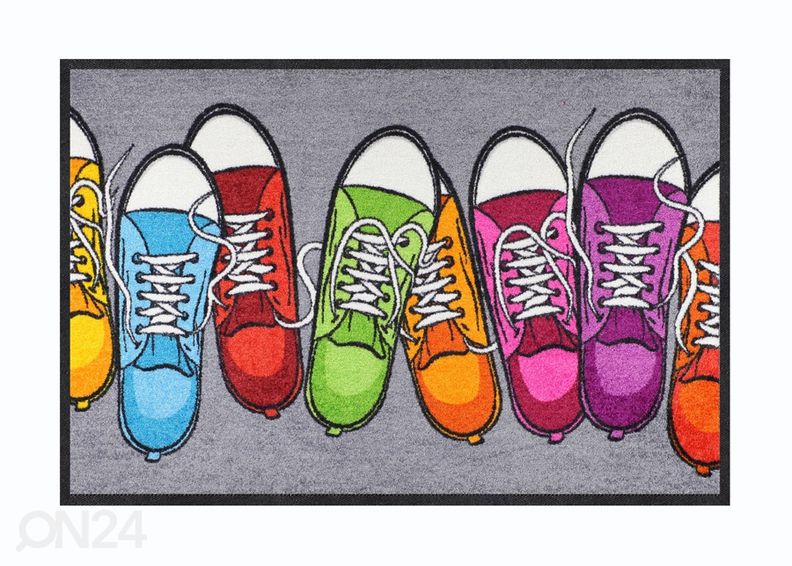 Ковер Bunte Turnschuhe 50x75 см увеличить