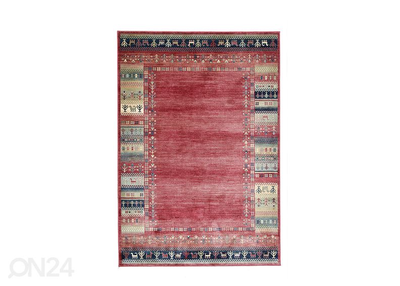 Ковер Cherina 80x150 см, красный увеличить