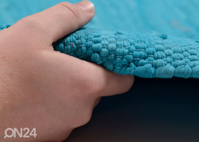 Ковер Happy Cotton 70x250 см, бирюзовый увеличить