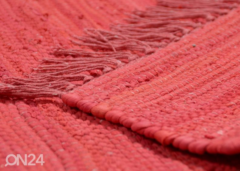 Ковер Happy Cotton UNI 160x230 cm, красный увеличить