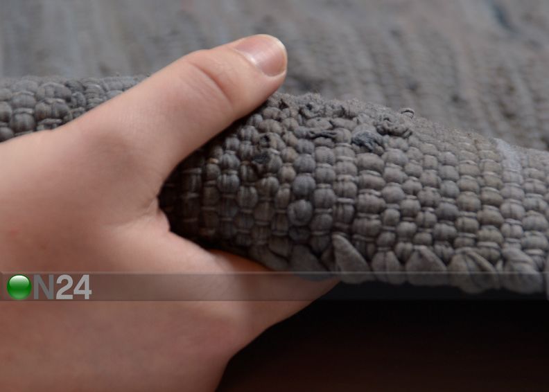 Ковер Happy Cotton Uni 40x60 см, серый увеличить