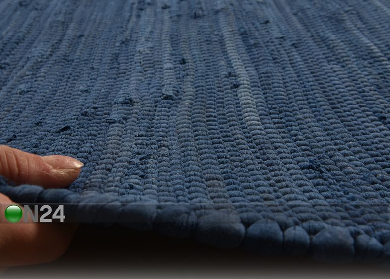 Ковер Happy Cotton Uni 40x60 см, синий увеличить