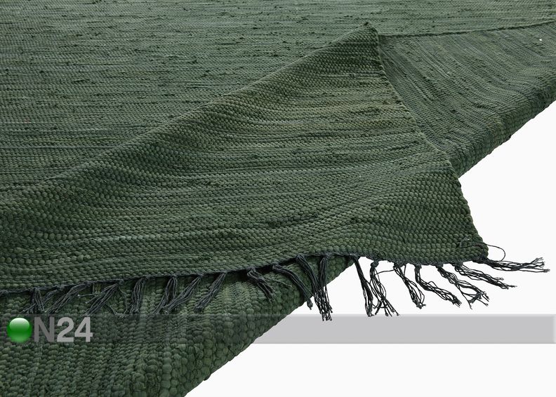 Ковер Happy Cotton Uni 60x120 см, темно-зеленый увеличить