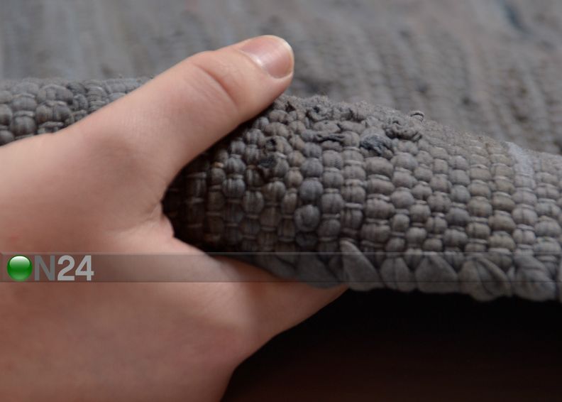 Ковер Happy Cotton Uni 70x140 см, серый увеличить