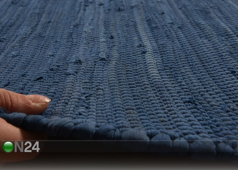 Ковер Happy Cotton Uni 90x160 см, синий увеличить