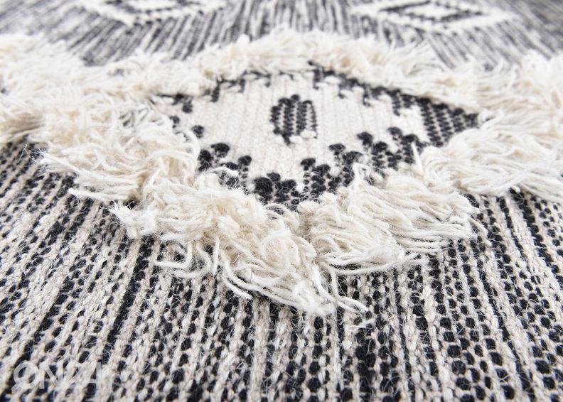 Ковер Mora, 90x160 см черный/ белый увеличить