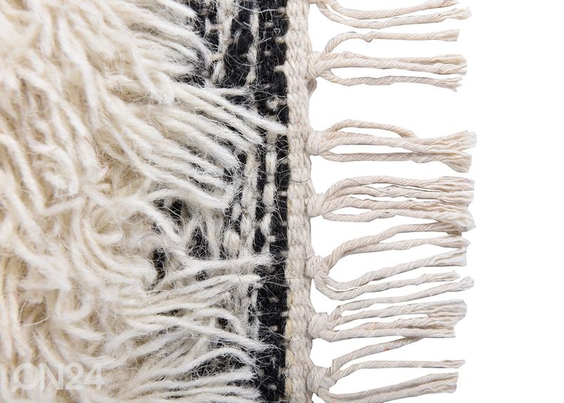 Ковер Mora, 90x160 см черный/ белый увеличить