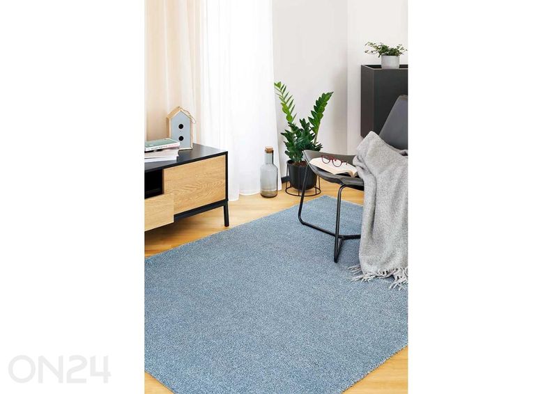 Ковер Narma велюровый Noble™ blue 160x240 см увеличить