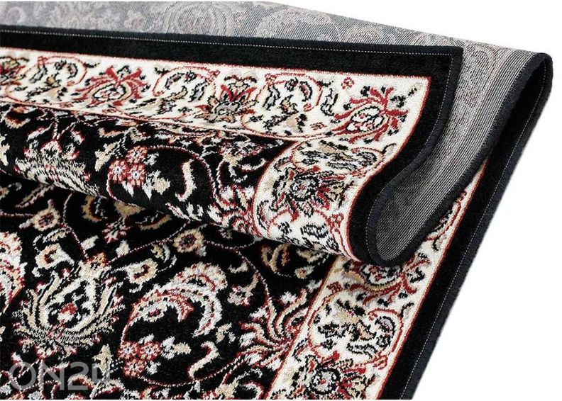 Ковер Narma вискозный Yasmin black 67x140 см увеличить