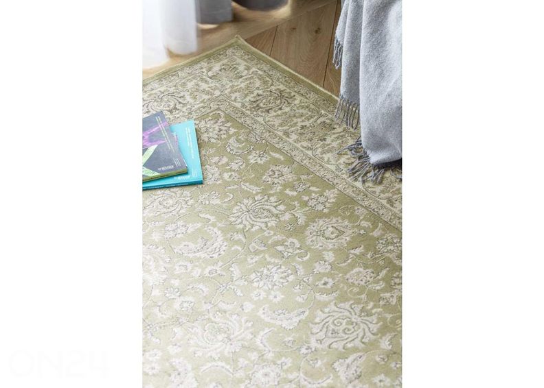 Ковер Narma вискозный Yasmin green 67x140 см увеличить