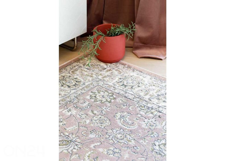 Ковер Narma вискозный Yasmin rose 67x140 см увеличить