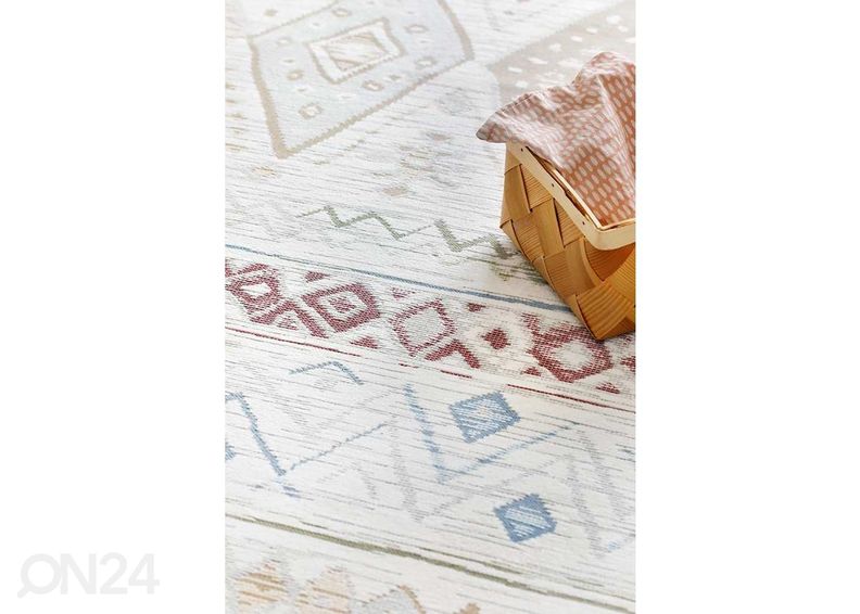 Ковер Narma smartWeave® Mooste white multi 140x200 см увеличить