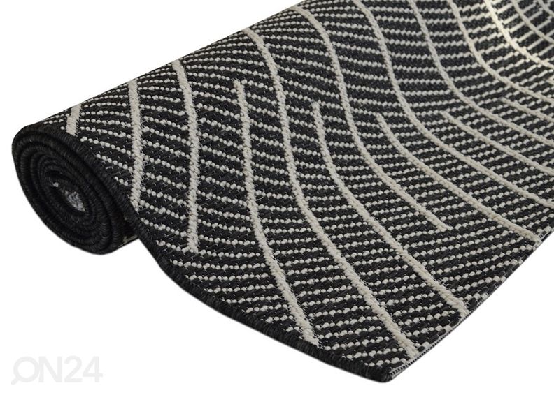 Ковер Raggi Ecru Black 155x230 см увеличить