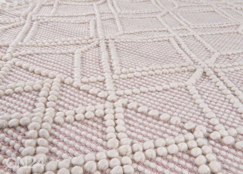 Ковер Tom Tailor Colored Macrame Ø140 см, розовый увеличить